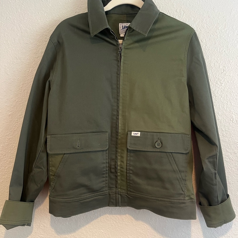 Lee Men's Olive Field Jacket - Picture 4 of 6
